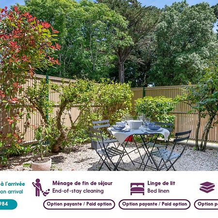 Rez-de-jardin cosy pour 3 personnes face a la plage de la Noeveillard Pornic Extérieur photo