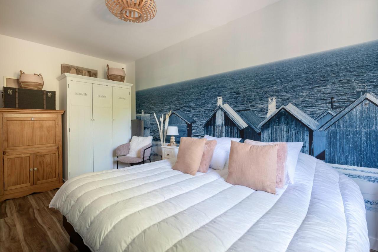 Rez-de-jardin cosy pour 3 personnes face a la plage de la Noeveillard Pornic Extérieur photo