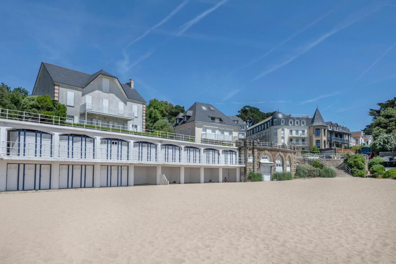 Rez-de-jardin cosy pour 3 personnes face a la plage de la Noeveillard Pornic Extérieur photo